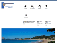 Tablet Screenshot of imobiliaria4ilhas.com.br